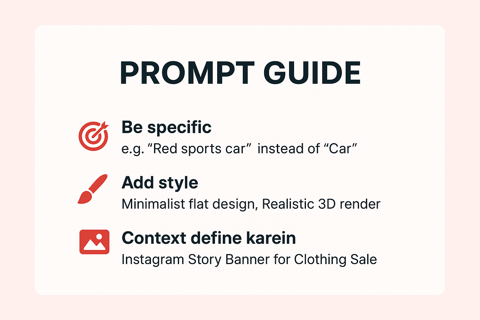 Prompt Guide