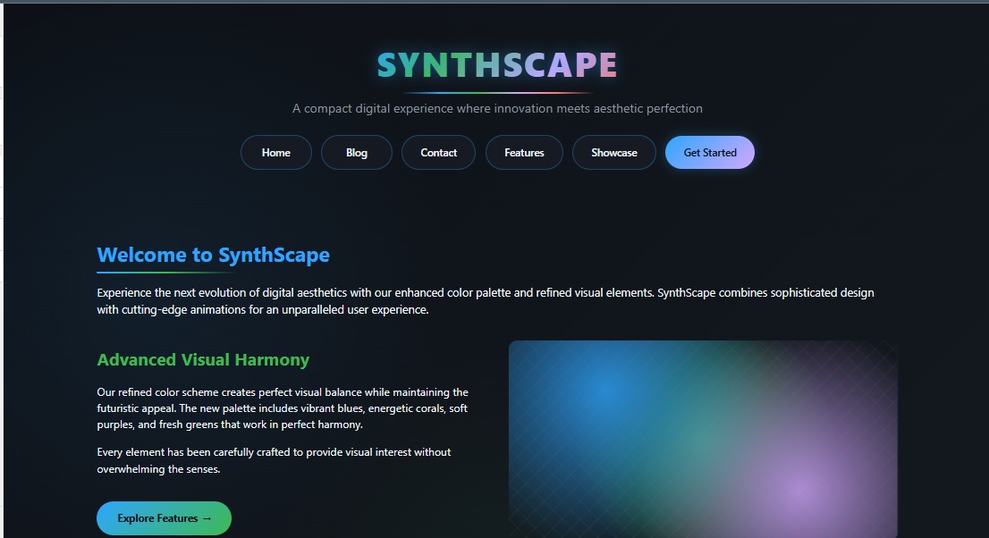 SynthScape WP Theme